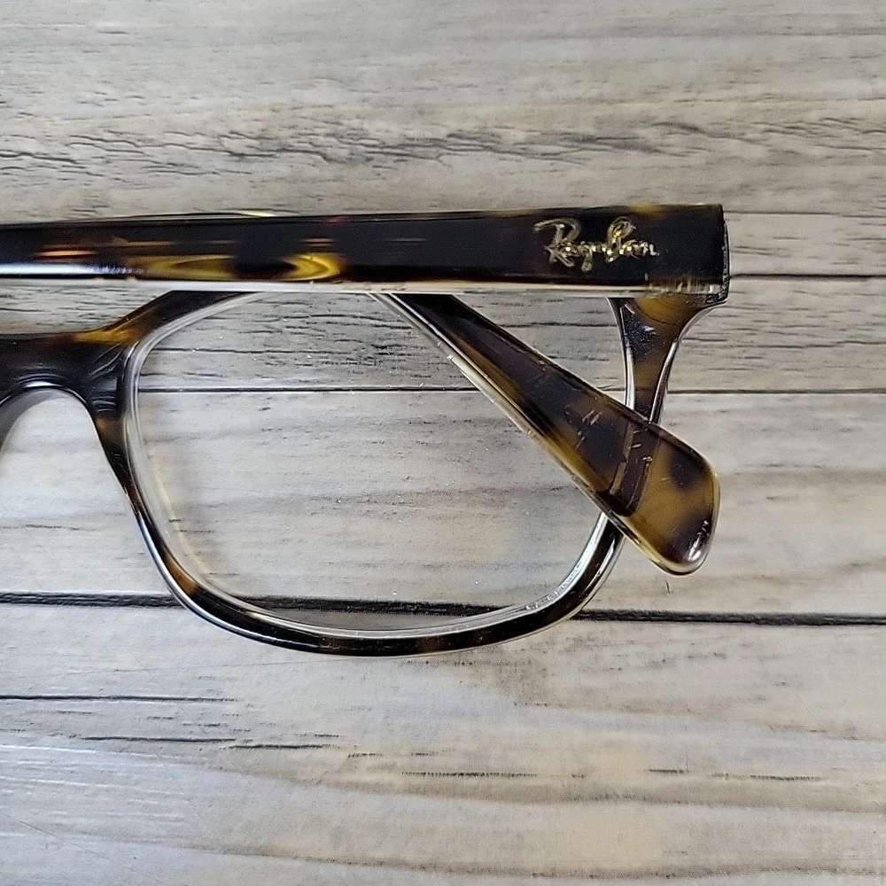 Ray-Ban Junior Kids Eyeglasses Frames RB1591‎ 3805 Brown Tortoise 48-16 130mm
